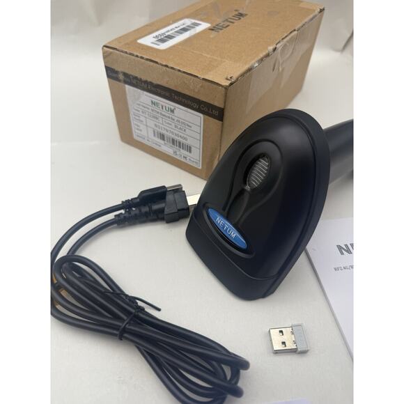 NETUM Bluetooth Barcode Scanner, Compatible with 2.4G Wireless & Bluetooth *READ - Picture 8 of 12